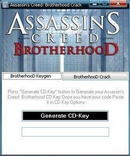 assassin creed brotherhood serial number skidrow